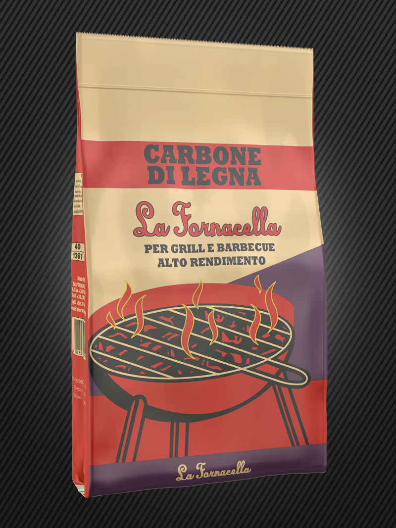 Carbone di Legna : La Fornacella 5kg